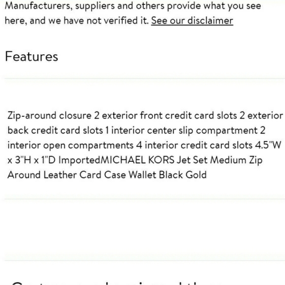 Rare Michael Kors Wallet - Picture 5 of 5